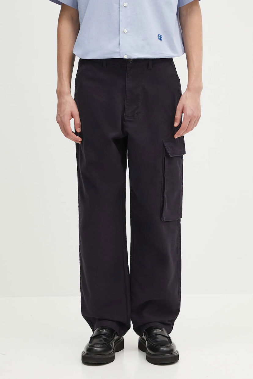 Карго панталони Barbour Jungle Sateen Cargo Trouser Черно | MTR0760