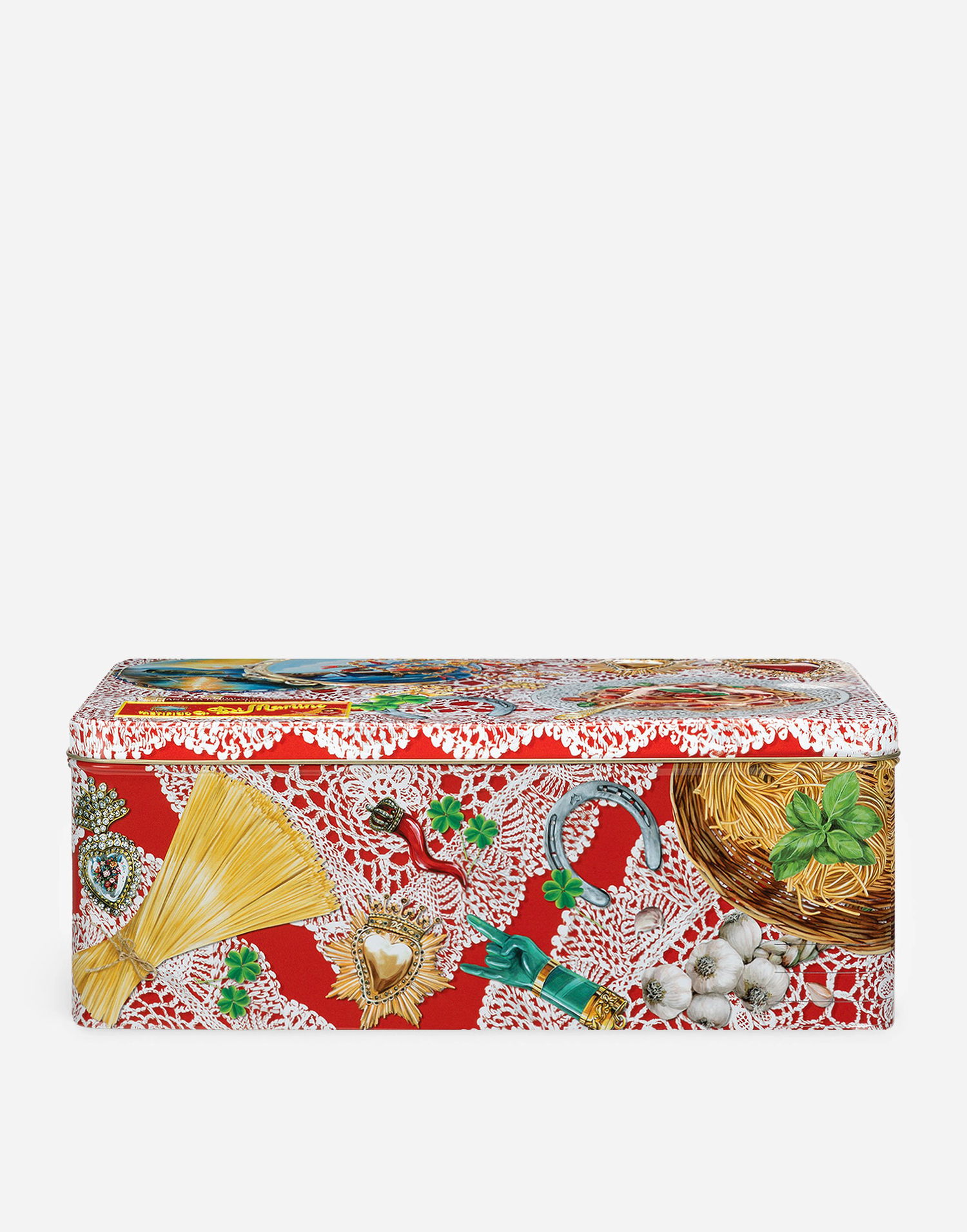 Колекционерско Dolce & Gabbana Dolce & Gabbana Portafortuna Gift Box with Pasta and Apron Червено | PS8100RES1083003, 0