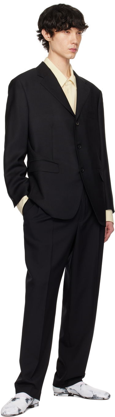 Яке Maison Margiela Maison Margiela Mohair Blazer Черно | S50BN0536 M35259, 3