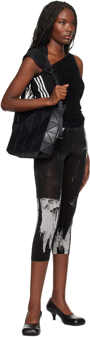 Чанта през рамо BAO BAO ISSEY MIYAKE Geometric Patterned Black Shoulder Bag Черно | BB48AG491, 3