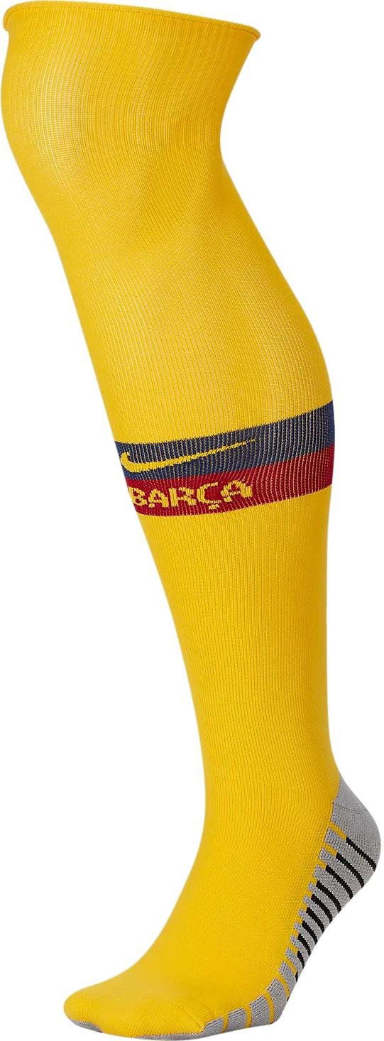 Чорапи Nike FC Barcelona Stadium Away 2019/20 Socks Жълто | sx7925-726