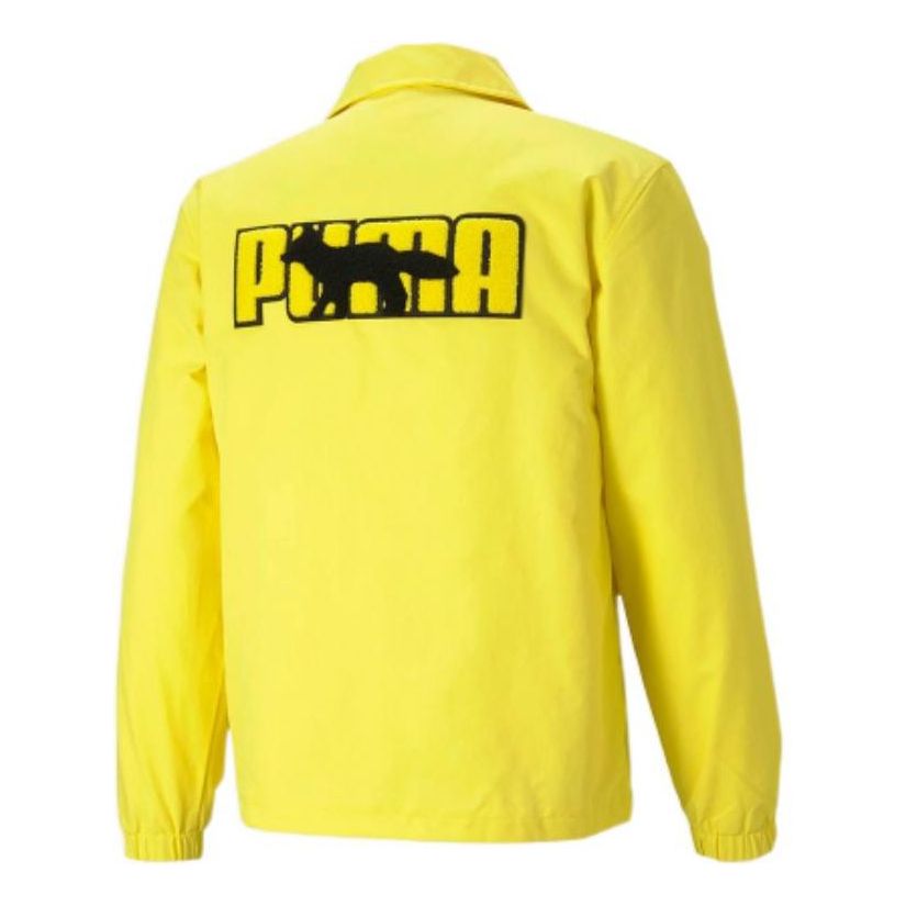 Ветровка Puma Kitsune Coach Jacket Жълто | 530430-30