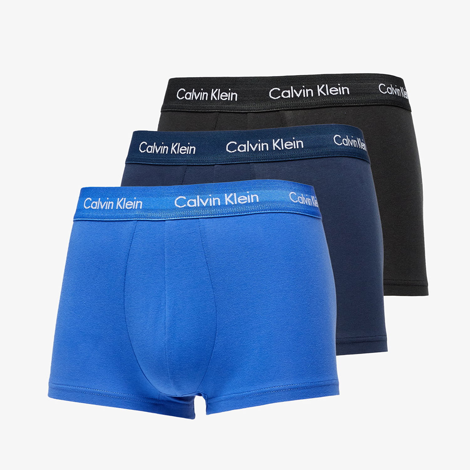 Боксерки CALVIN KLEIN Low Rise Trunks 3 Pack Синьо | U2664G-4KU, 0