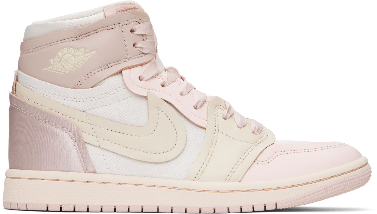 Кецове и обувки Jordan Jordan Air 1 High Method of Make Розово | FZ8779-600, 0