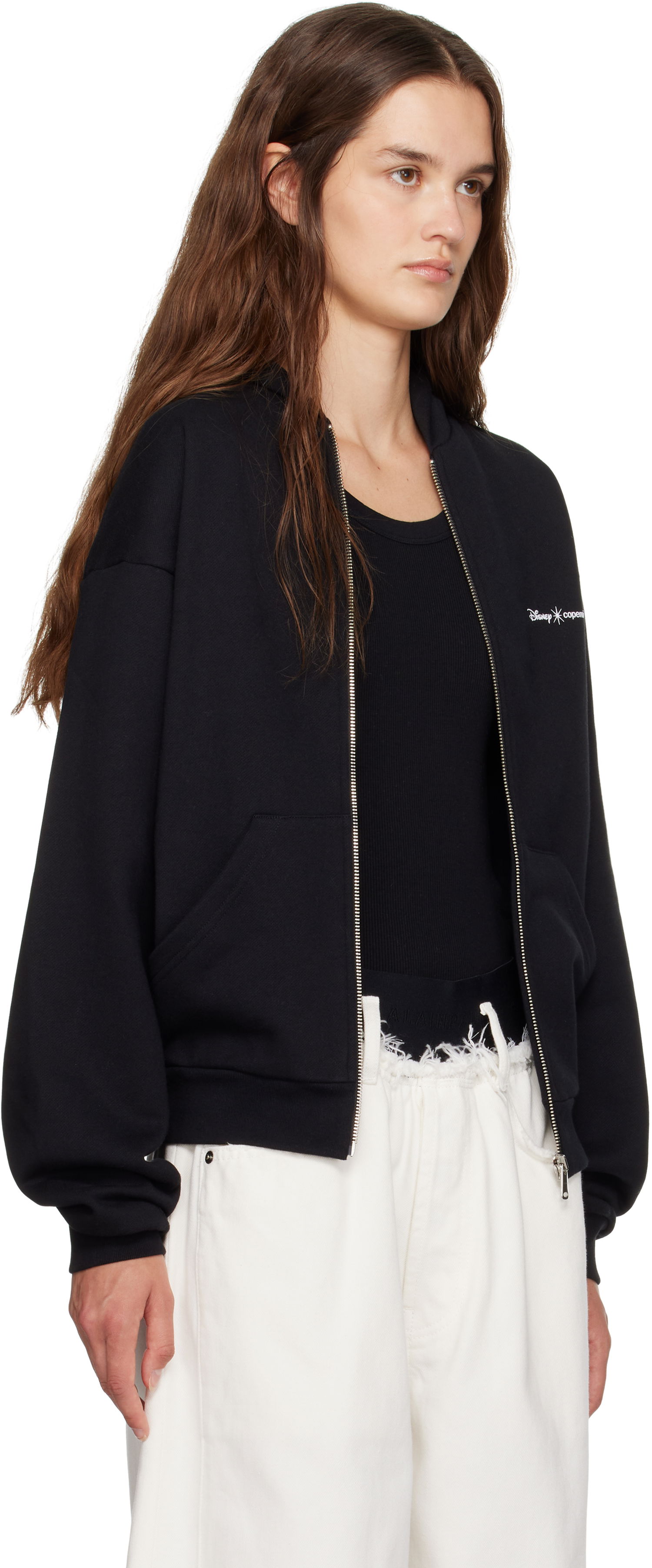 Суитчър Coperni Coperni Disney Maleficent Zip Up Hoodie Черно | DJS162F5035, 1