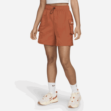 Къси панталони Nike W NSW ESSNTL WVN HR SHORT Оранжево
 | dm6247-825, 2