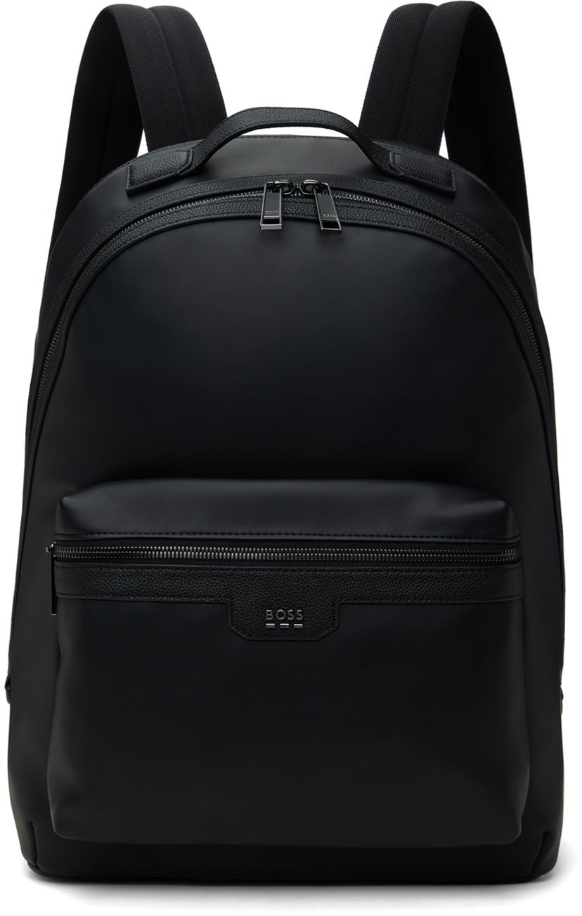 Раница BOSS Logo Hardware Backpack Черно | 50529094