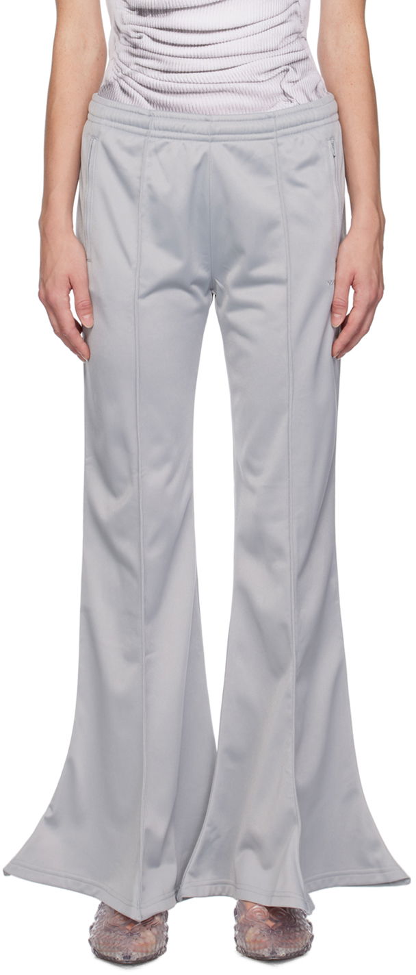 Панталони Y/PROJECT Trumpet Trousers Сиво | WPANT94-S25, 0