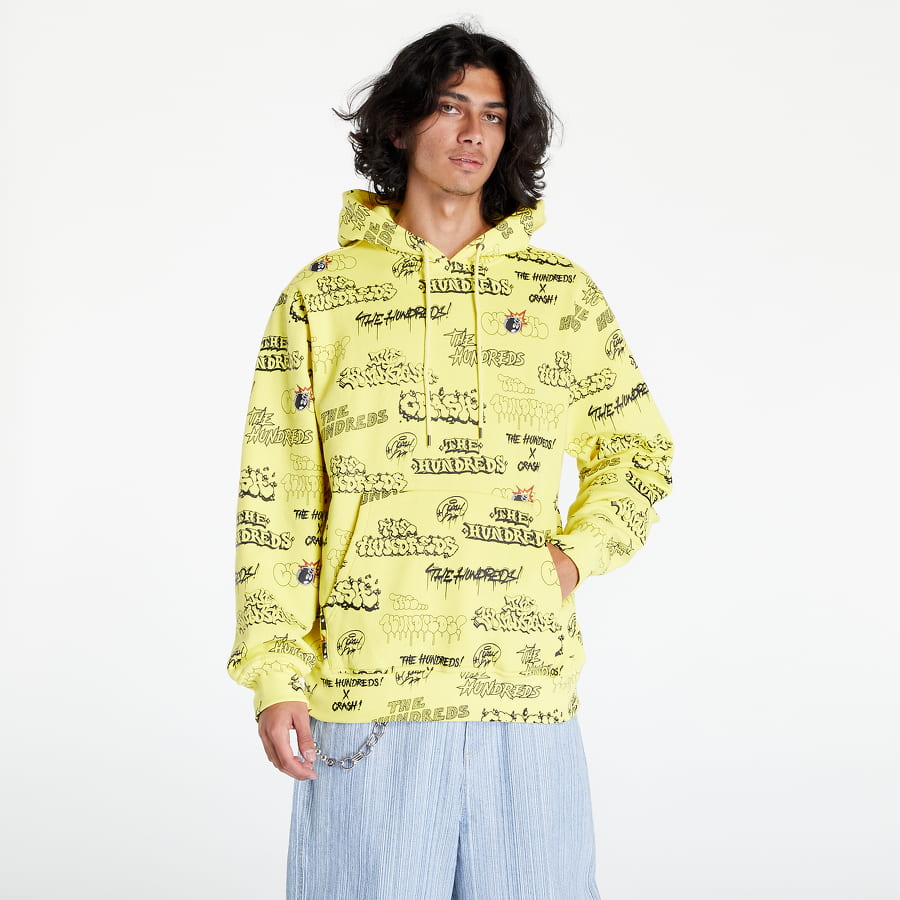 Суитчър THE HUNDREDS Bomb Pullover Hoodie Жълто | T22F202022 YLW, 0