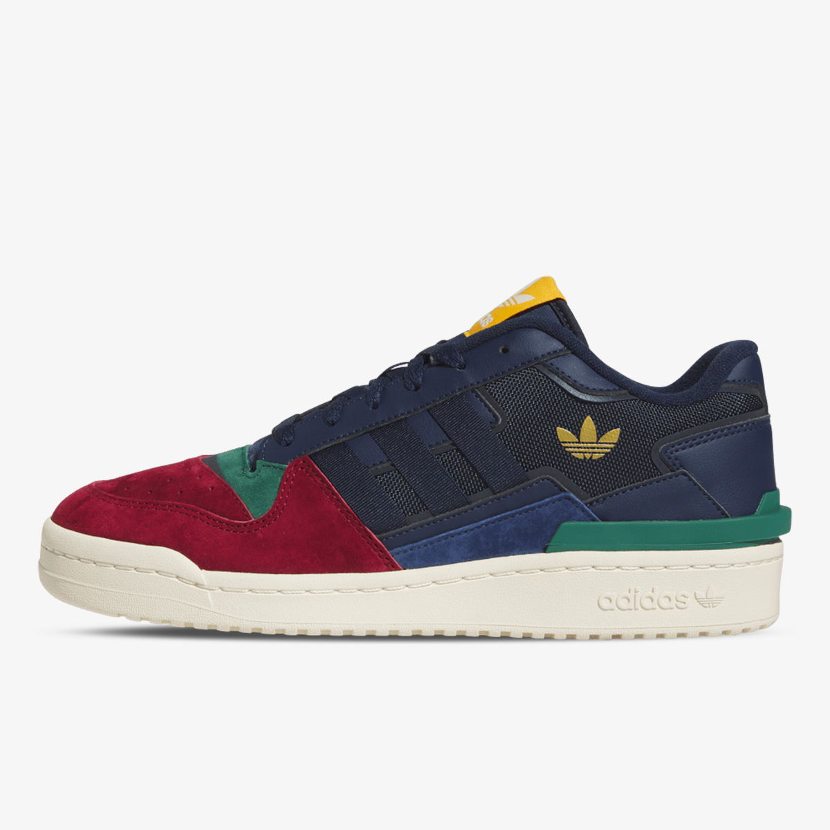 Кецове и обувки adidas Originals adidas Forum Exhibit Low 2.0 Collegiate Navy Burgundy Green Черно | HQ7116, 1