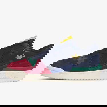 Кецове и обувки adidas Originals adidas Forum Exhibit Low 2.0 Collegiate Navy Burgundy Green Черно | HQ7116, 1