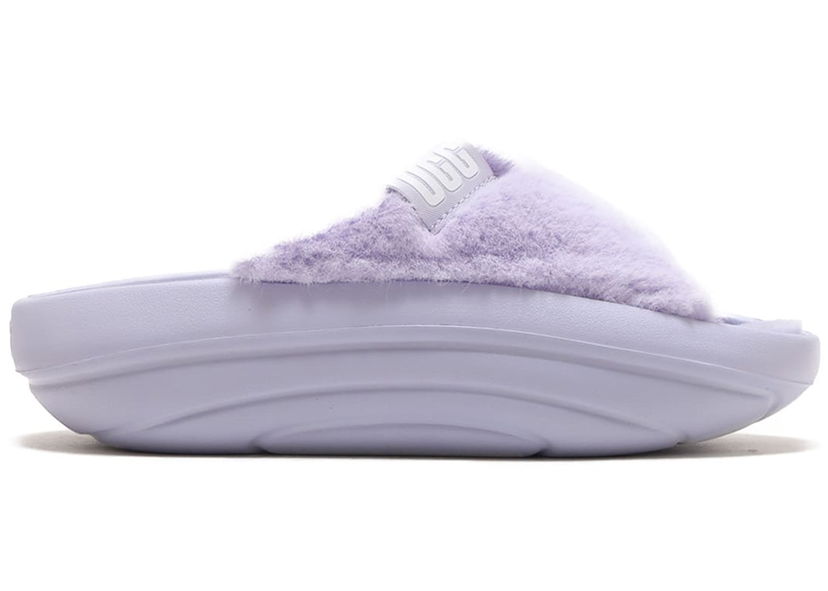 Облекло UGG FoamO plush Slide Sage Blossom (Women's) Лилаво | 1143849-SBLS