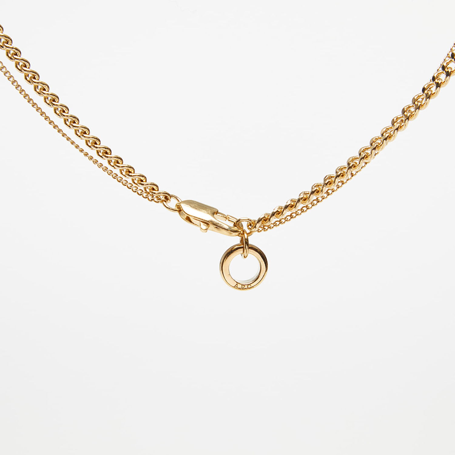 Колие A.P.C. Collier Minimal Necklace Металик | MEACC-M70680 RAA, 1