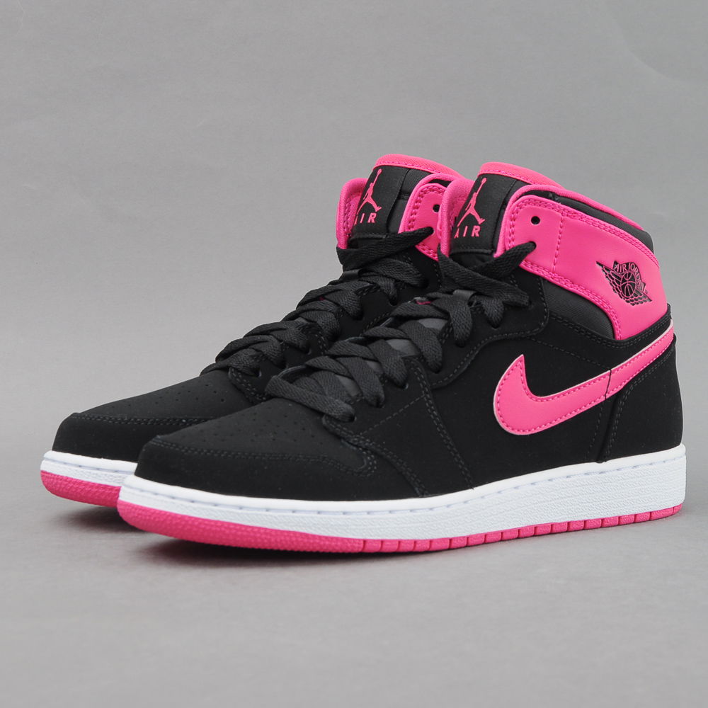 Кецове и обувки Jordan Air Jordan 1 Retro High "Vivid Pink" W Черно | 332148-008, 1