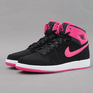 Кецове и обувки Jordan Air Jordan 1 Retro High "Vivid Pink" W Черно | 332148-008, 1