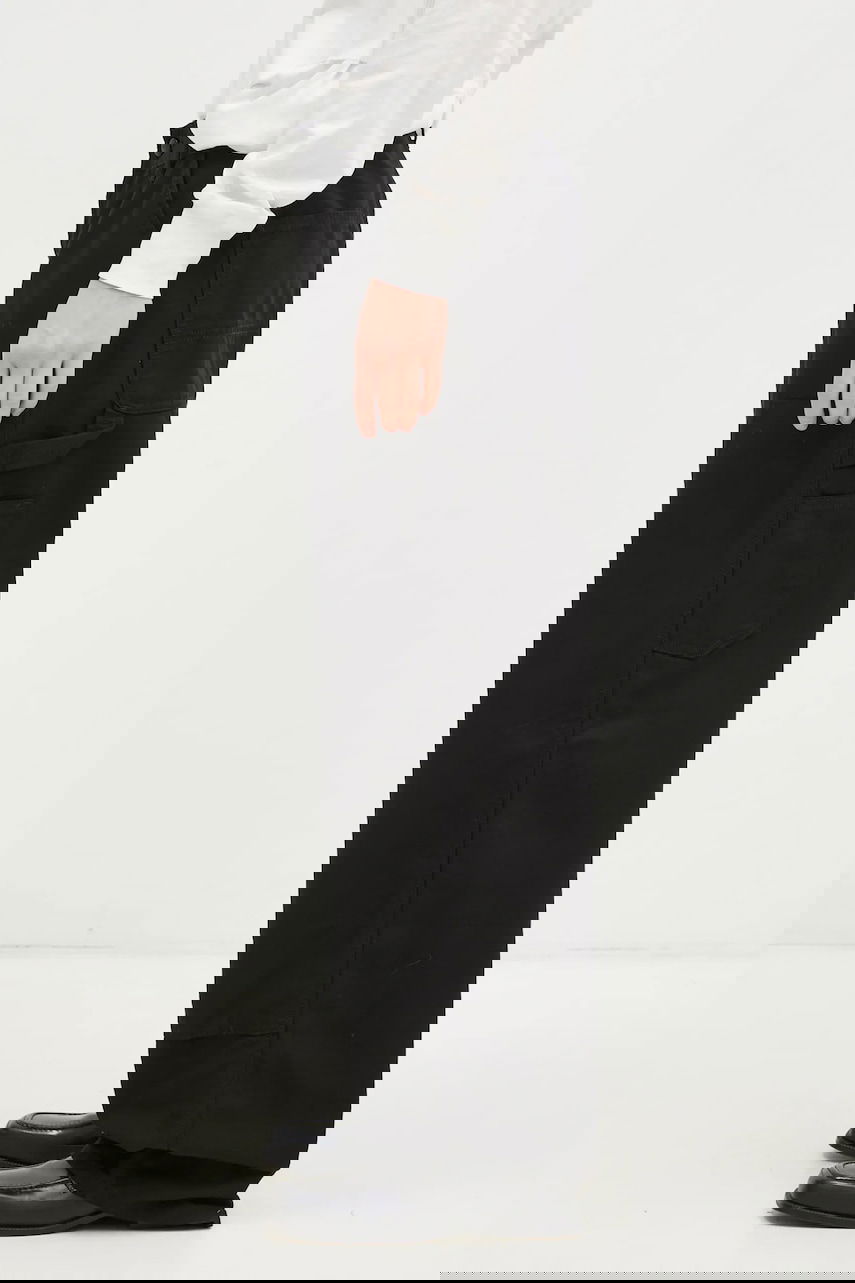 Панталони Carhartt WIP Brandon Double Knee Pant medium waist Черно | I034247.8902, 1