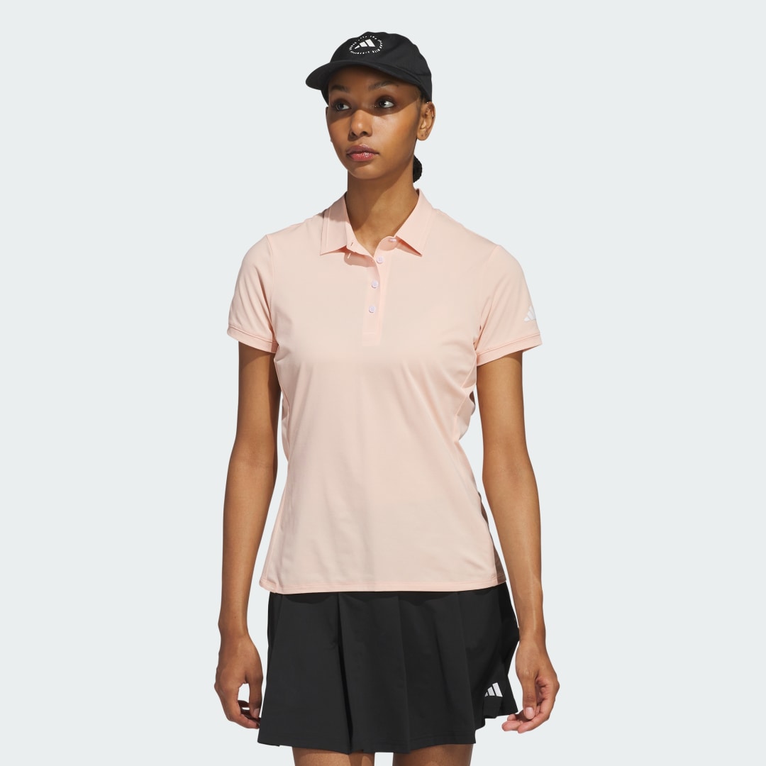 Поло тениска adidas Performance Ultimate365 Tour Twistknit Golf Polo Shirt Розово | JE7347, 0