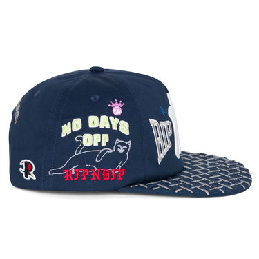 Шапка с козирка RIPNDIP Rip N Dip NY Athletics Snapback Hat Тъмно синьо | RNDFALL25146, 6