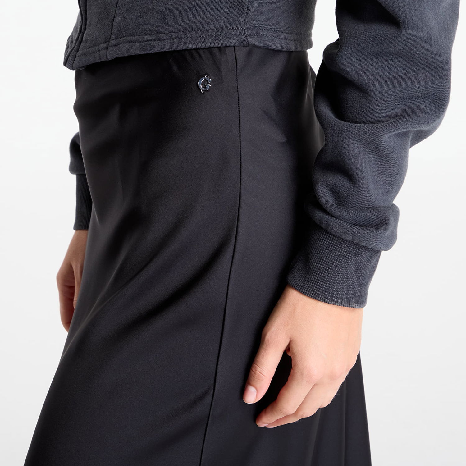 Пола GUESS GUESS Sibilla Long Satin Skirt Черно | W5YD55WF1T2-JBLK, 1