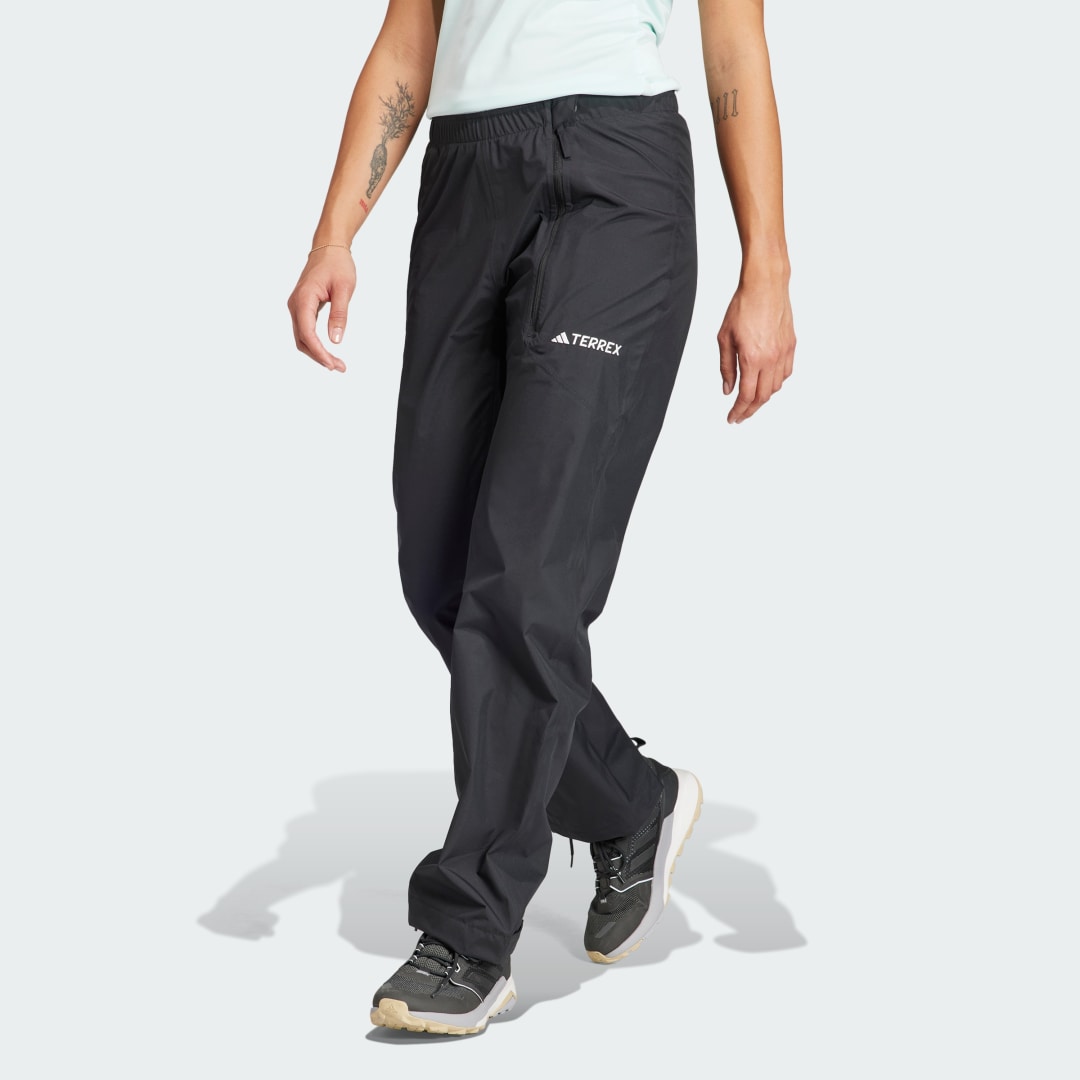 Панталони adidas Performance Terrex Multi RAIN.RDY 2-Layer Rain Pants Черно | IB1117, 1