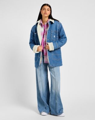 Парка Lee Lee Sherpa Lined Chore Jacket Синьо | 112355111, 1