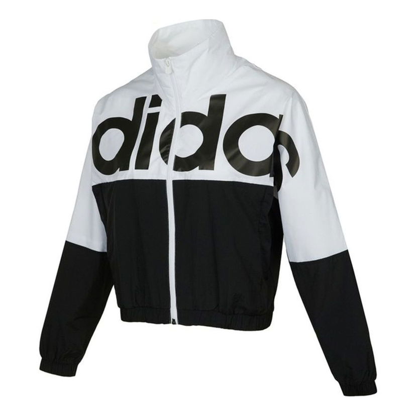 Ветровка adidas Originals Neo Icons+ Stand Collar Printed Jacket Бяло | H36716
