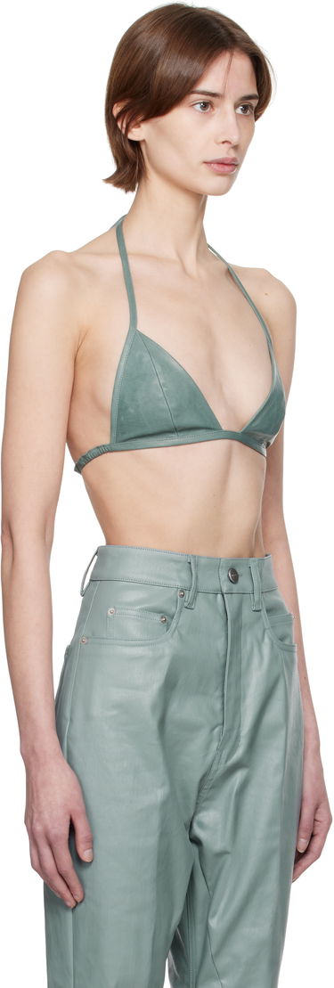 Сутиен Rick Owens Rick Owens Hollywood Leather Triangle Bra Черно | RP01E7091 LBY, 4