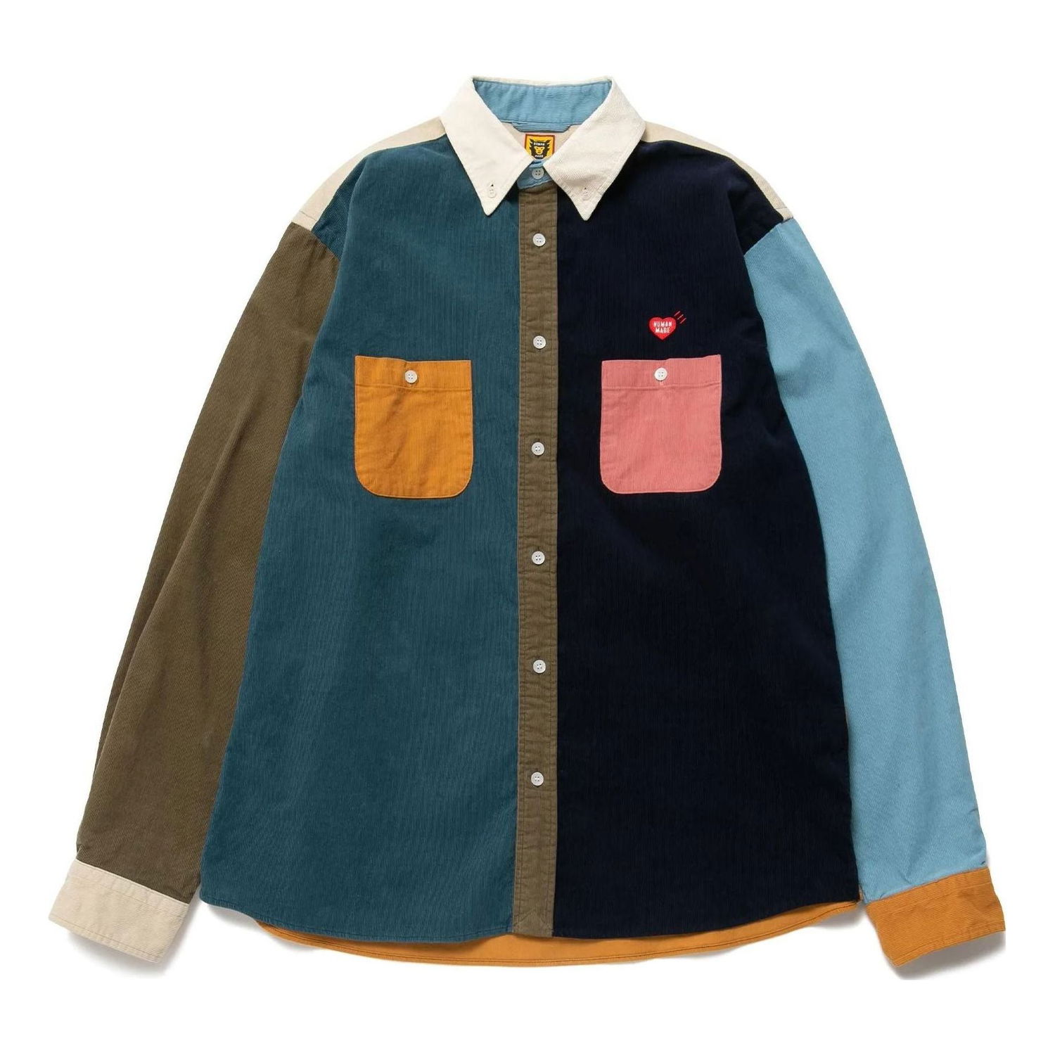 Риза Human Made Corduroy Shirt Многоцветен | HM24SH005, 0