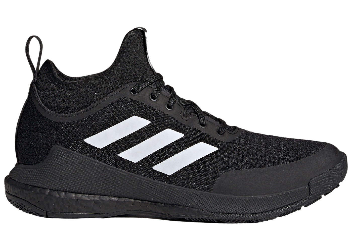 Кецове и обувки adidas Performance Crazyflight Mid Core Black Cloud White Carbon W Черно | HQ3490, 0