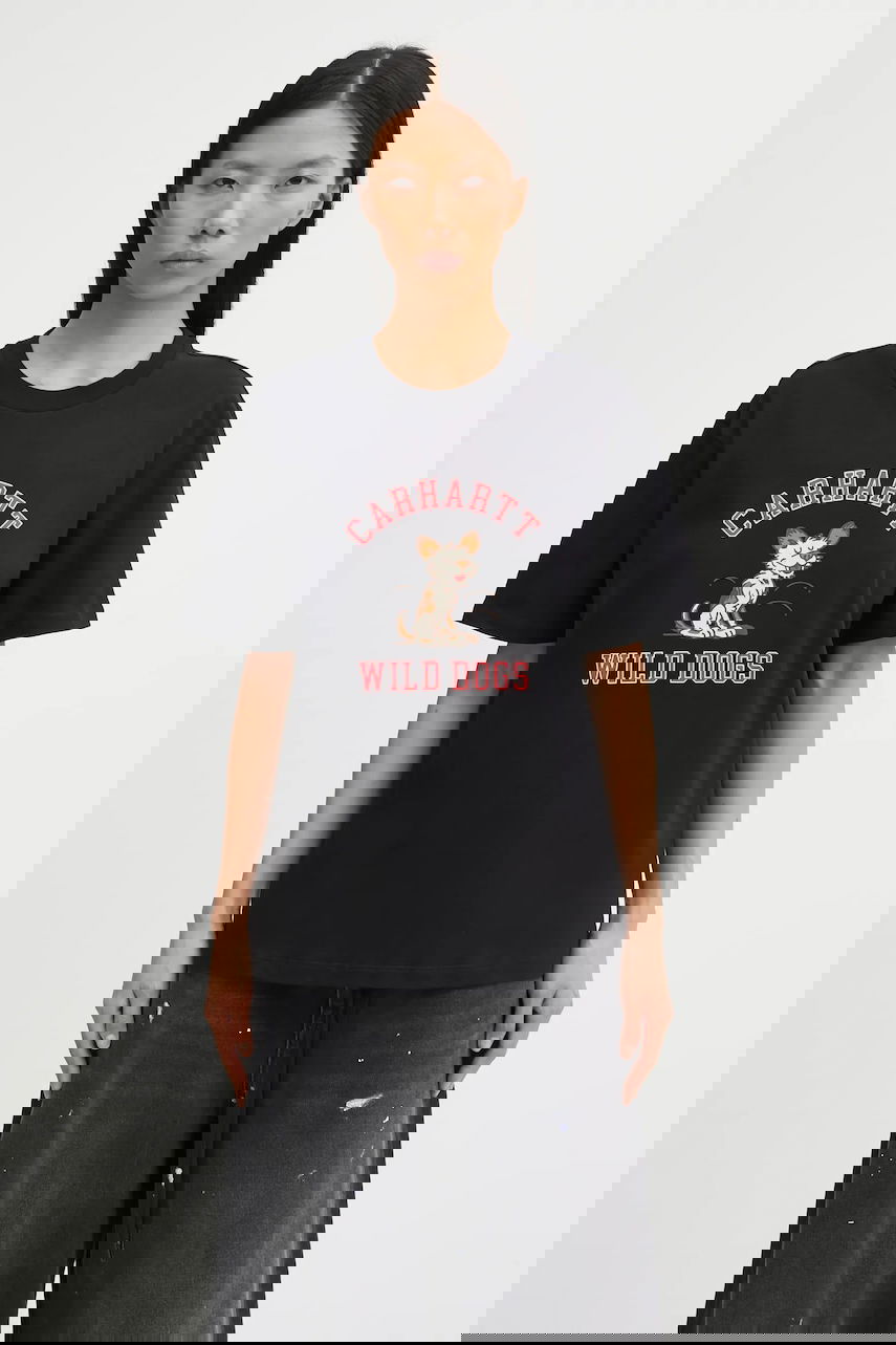 Тениска Carhartt WIP S/S Wild Dog T-Shirt Черно | I035487.89XX, 0