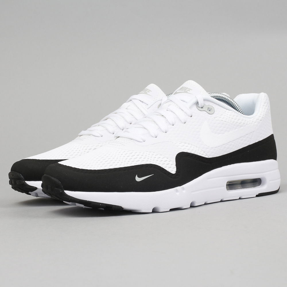 Кецове и обувки Nike Air Max 1 Ultra Essential Бяло | 819476-101, 0