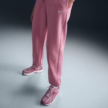Тениска Nike Sportswear Phoenix Fleece High-Waisted Loose Fit Pants Розово | FZ5996-699, 3
