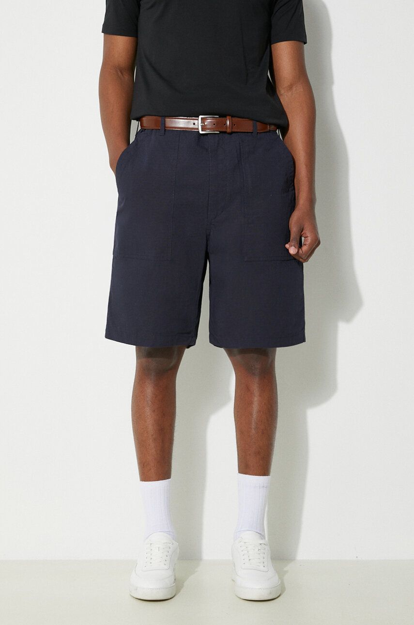 Къси панталони Engineered Garments Fatigue Short Синьо | OR271.CT114, 0