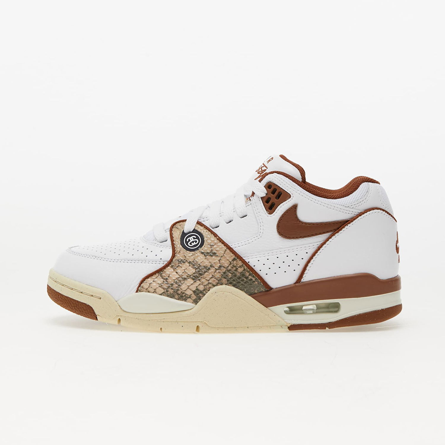 Кецове и обувки Nike Stüssy x Air Flight 89 "Pecan" Бяло | FD6475-100, 1