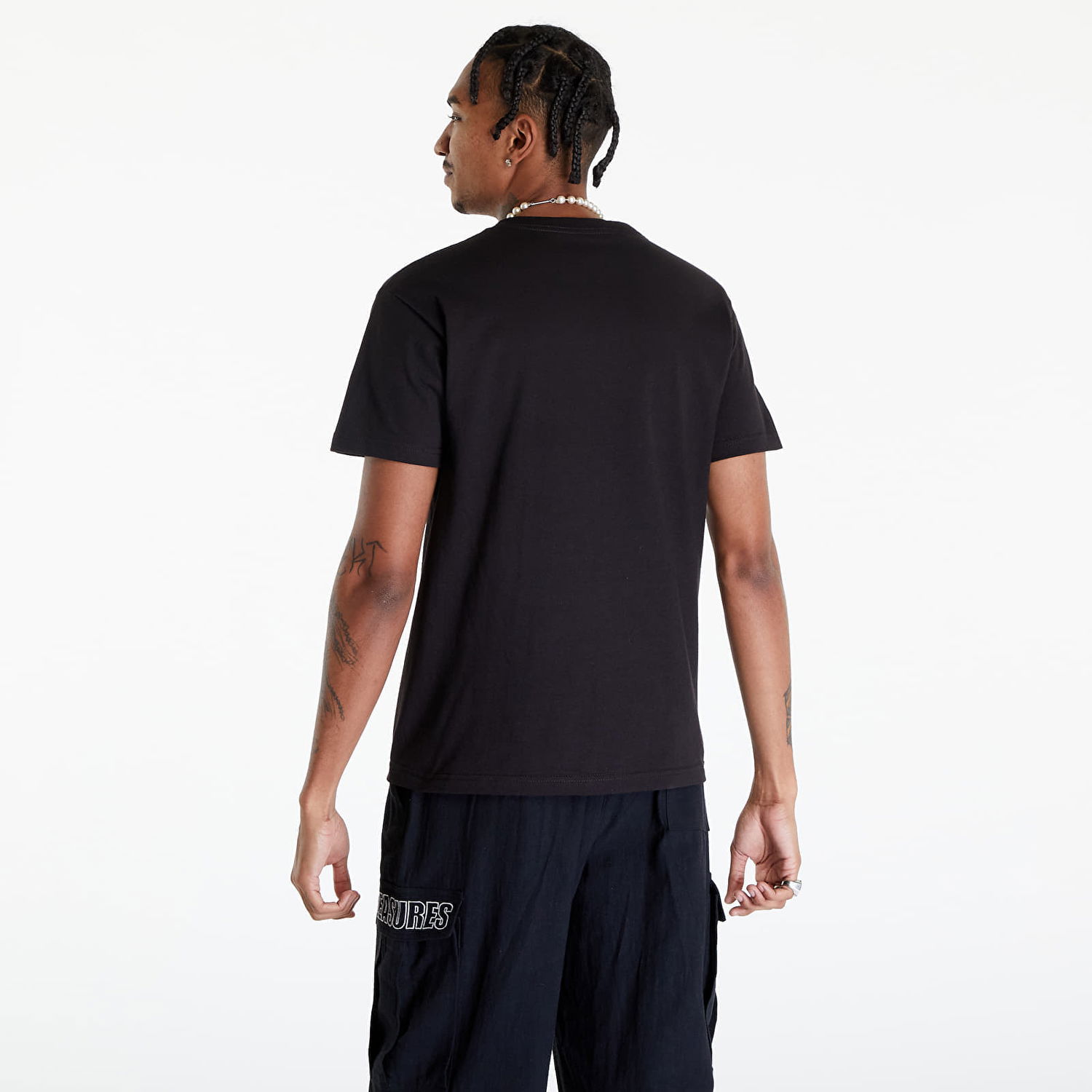 Тениска Pleasures Trespass T-Shirt Черно | P24SP053 BLACK, 1