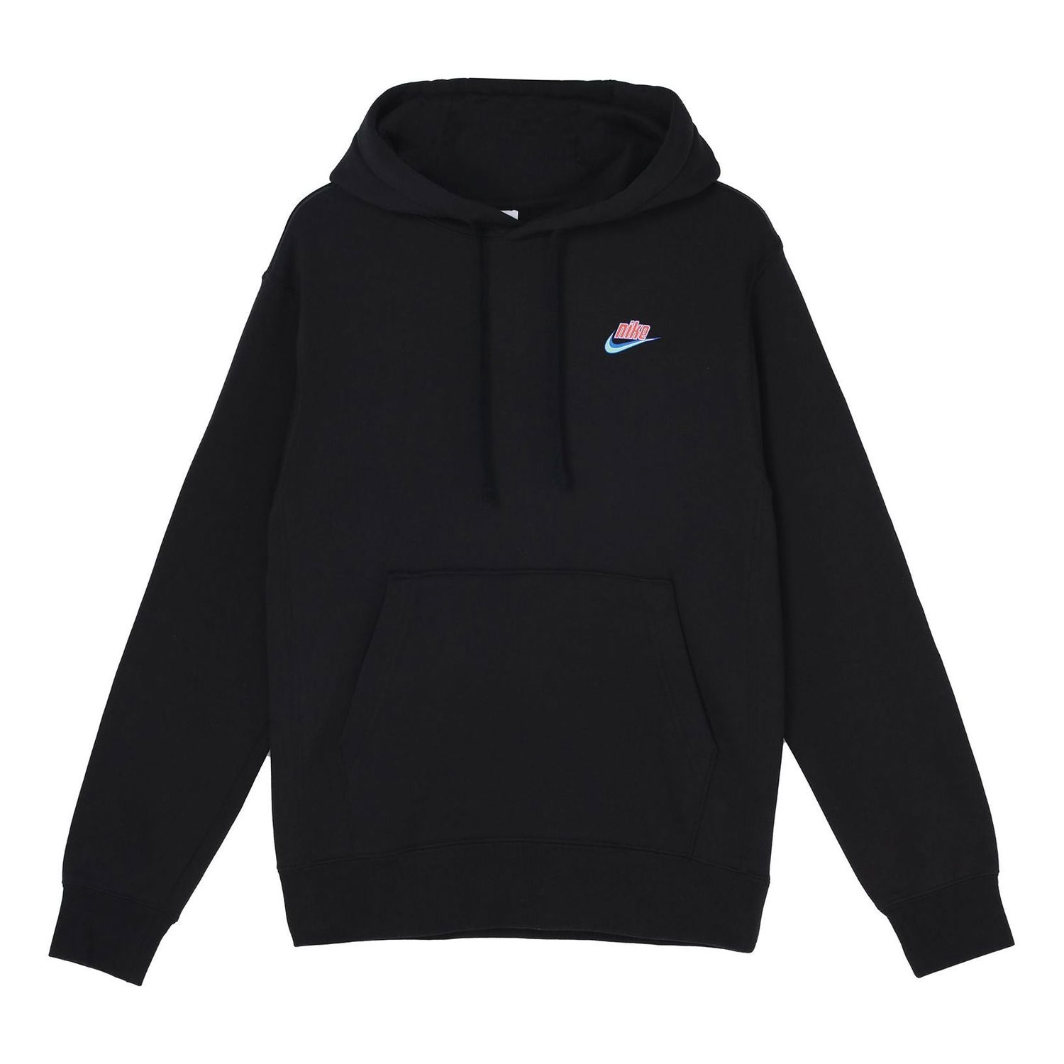 Суитчър Nike Sportswear Keep It Clean Fleece Pullover Hoodie Черно | DM2200-010, 0
