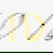 Minimal Hearts Hoop Earrings with Crystal