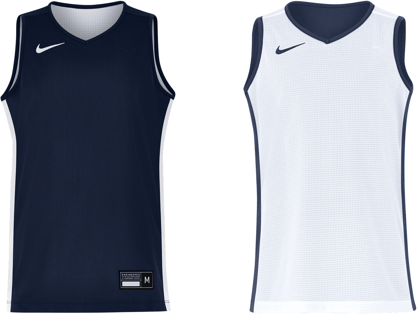 Фланелка Nike Team25 Basketball Reversible Kids' Jersey Тъмно синьо | a19920-451, 0