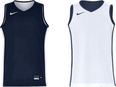 Фланелка Nike Team25 Basketball Reversible Kids' Jersey Тъмно синьо | a19920-451, 0