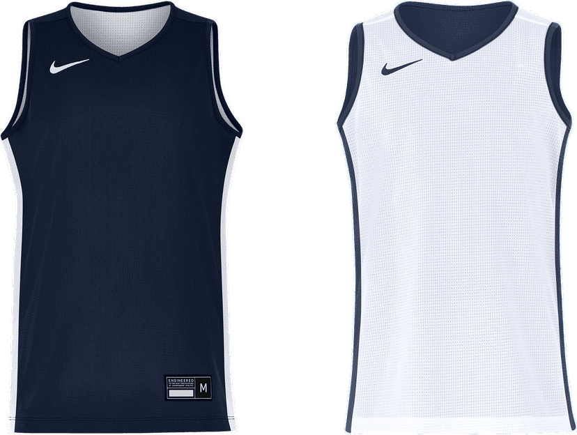 Фланелка Nike Team25 Basketball Reversible Kids' Jersey Бяло | a19920-451