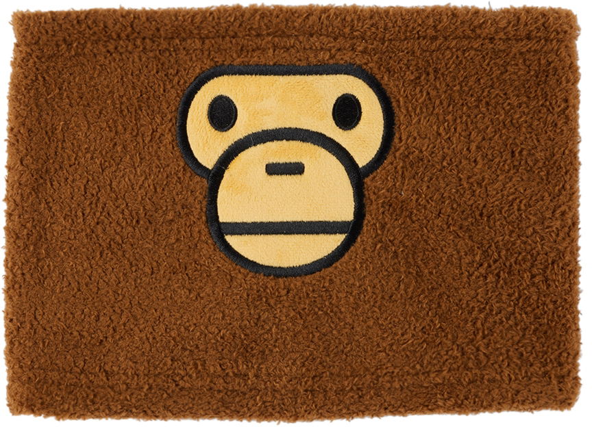 Шал BAPE Baby Milo Boa Neck Warmer Кафяво | 002GDI803001K, 0