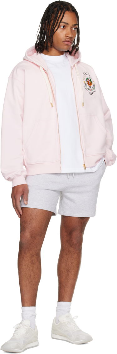 Суитчър Casablanca 'Casa Way' Orange Mascot Zip Hoodie Розово | M-AW25-JTP-408-05, 3