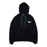 RHUDE Crossover Knit Drawstring Hoodie