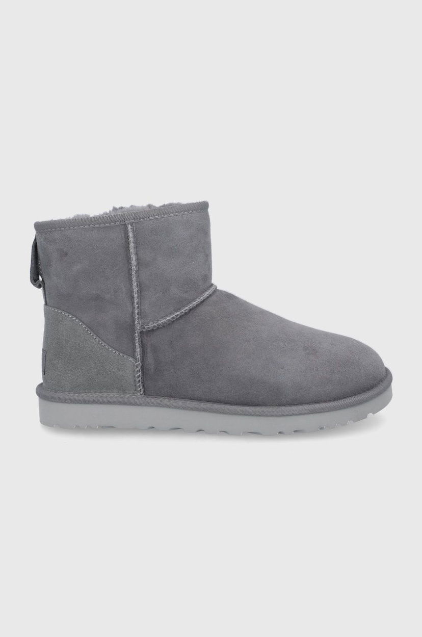 Кецове и обувки UGG Classic Mini Boot Dark Grey Сиво | 1002072.DGRY