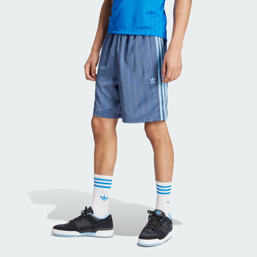Къси панталони adidas Performance Pinstripe Sprinter Синьо | IU0196