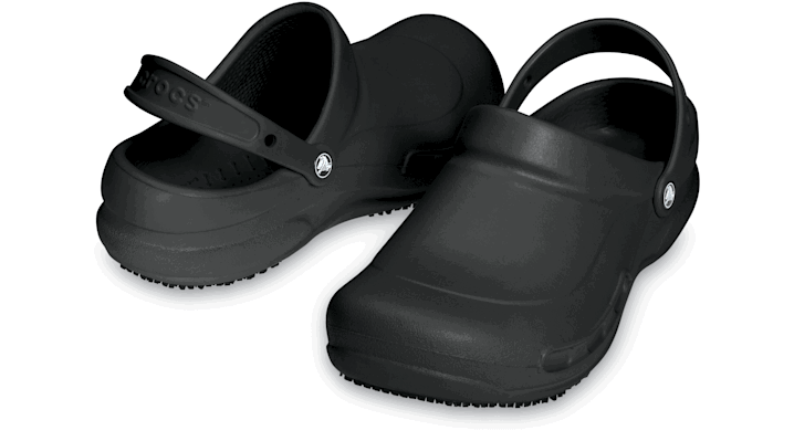 Кецове и обувки Crocs Bistro Work Clogs Черно | 10075-001, 1