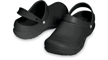 Кецове и обувки Crocs Bistro Work Clogs Черно | 10075-001, 1