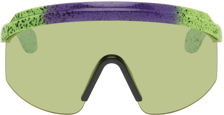 Слънчеви очила Gucci Shield Sunglasses Лилаво | GG1477S-001, 0