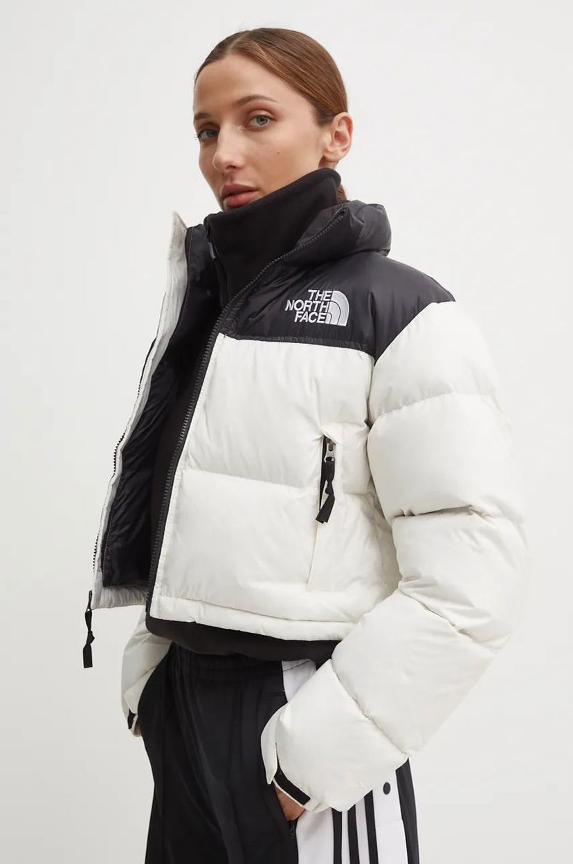 Пухо яке The North Face Puffer Jacket Short Бяло | NF0A5GGEROU1