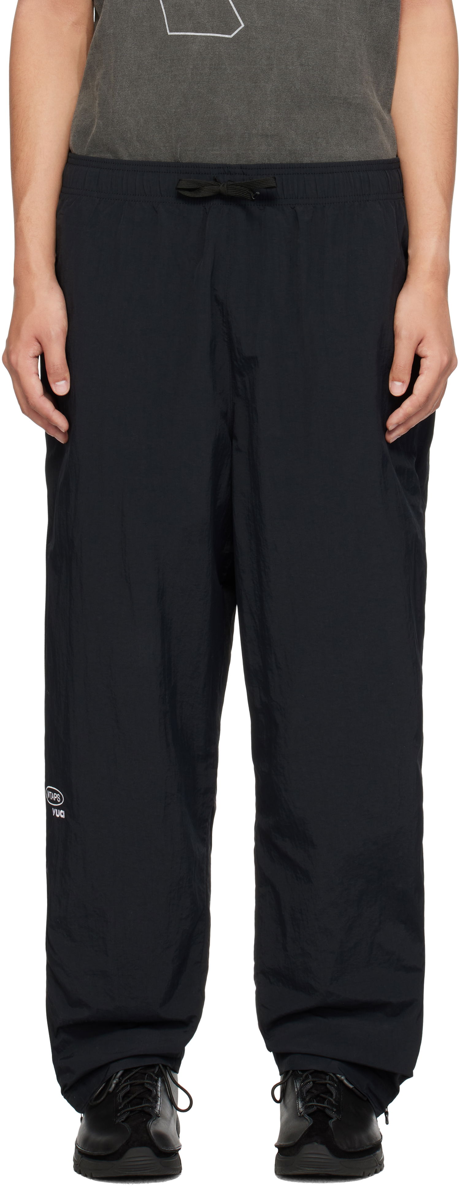 Карго панталони WTAPS Sweatpants 01 Черно | 242CWDT-PTM01, 0